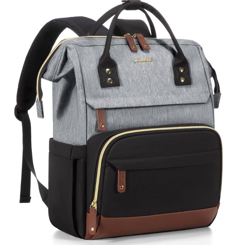 LOVEVOOK Laptop Backpack for Women  17 Inch Work Business Backpacks Purse With Large Capacity  Waterproof Nurse Bag College Bookbag for School  Waterproof Casual Daypack for Travel - Image 1